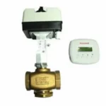 3 way AHU valve with Modulating Actuator and Thermostat