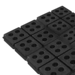 Easyflex Anti Vibration Waffle Rubber Pads, Pack of 4 - Image 2